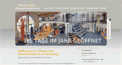 Desktop Screenshot of forum-neuenbuerg.de